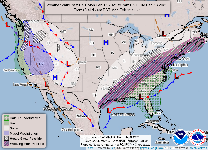 National Forecast Chart